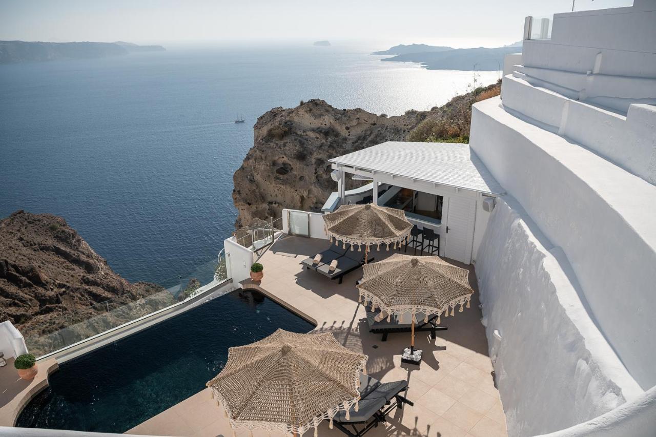 Apeiron Blue Santorini - Sustainable Adults Only 14 Plus Fíra Kültér fotó