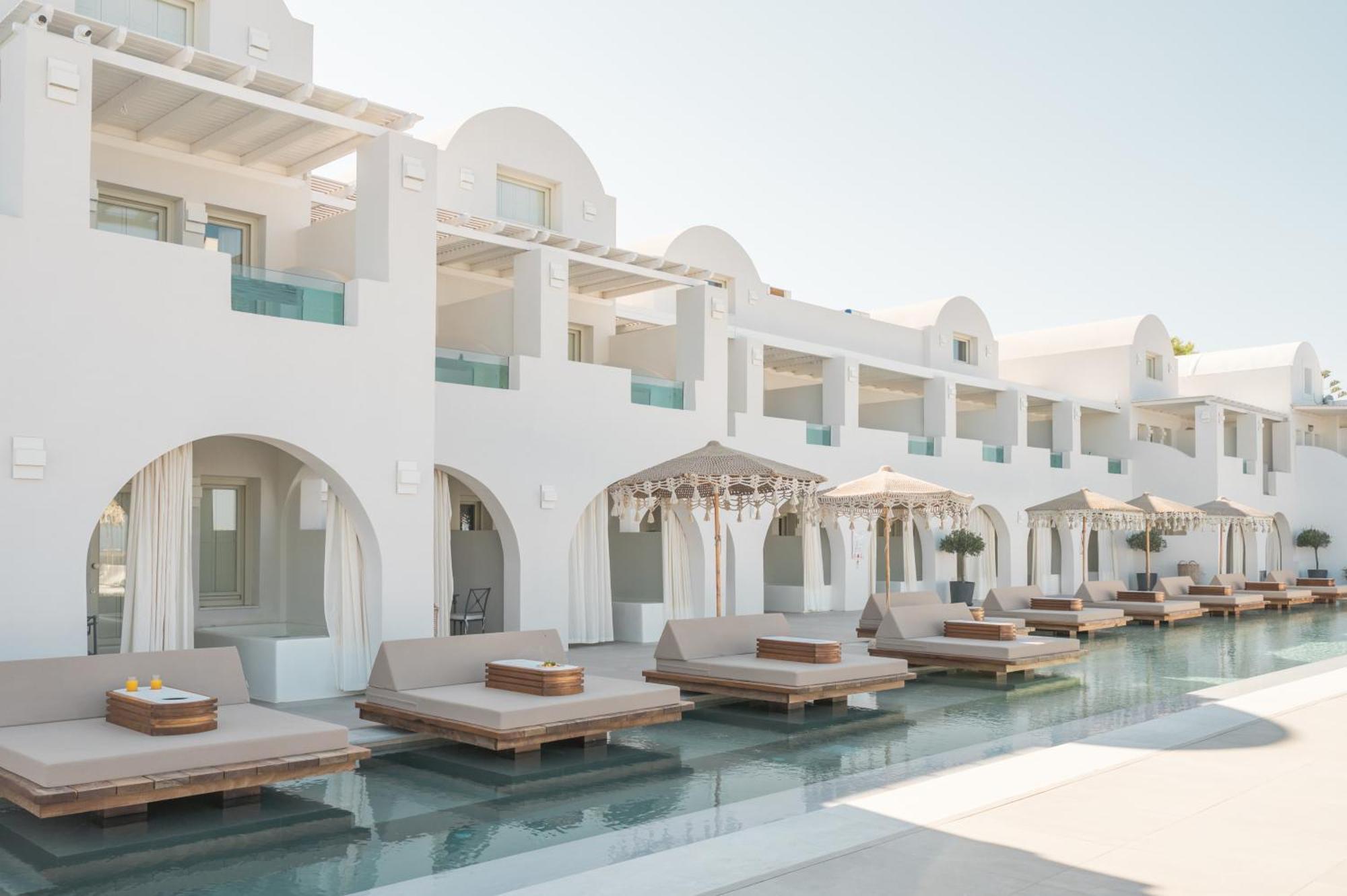 Apeiron Blue Santorini - Sustainable Adults Only 14 Plus Fíra Kültér fotó