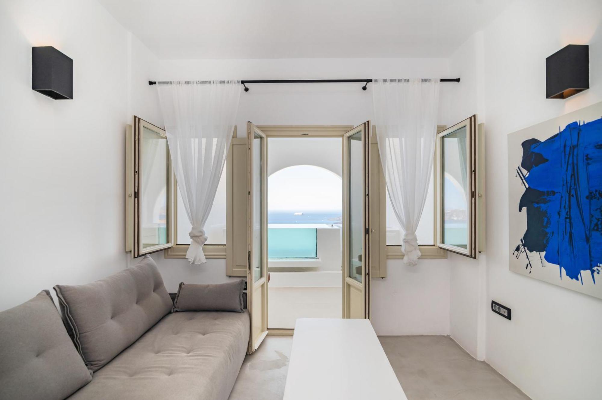 Apeiron Blue Santorini - Sustainable Adults Only 14 Plus Fíra Kültér fotó