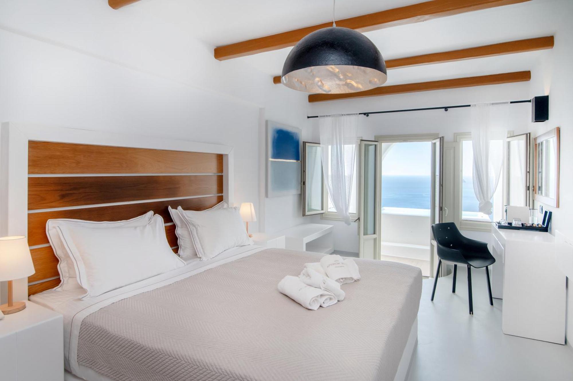 Apeiron Blue Santorini - Sustainable Adults Only 14 Plus Fíra Kültér fotó