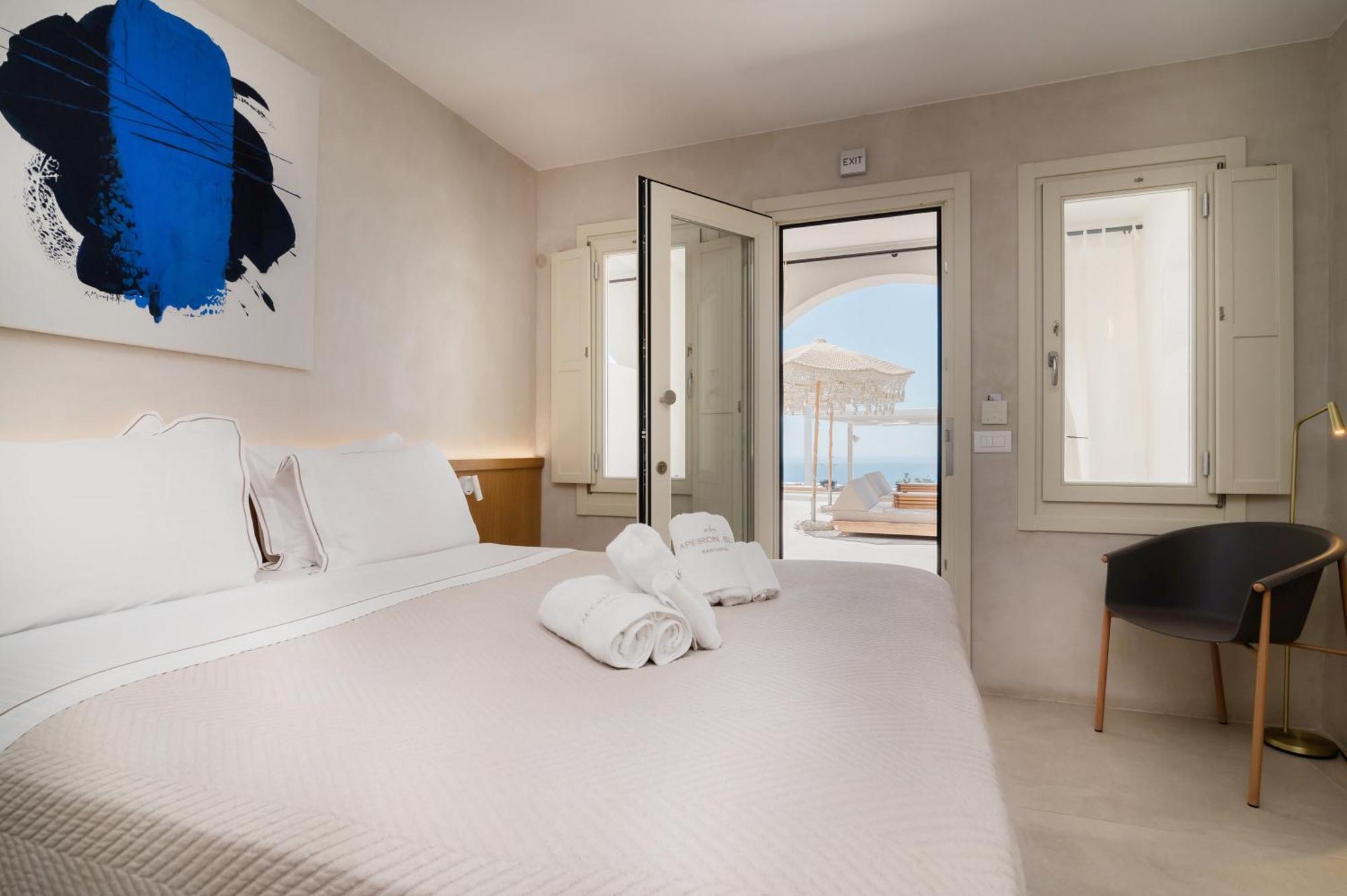 Apeiron Blue Santorini - Sustainable Adults Only 14 Plus Fíra Kültér fotó