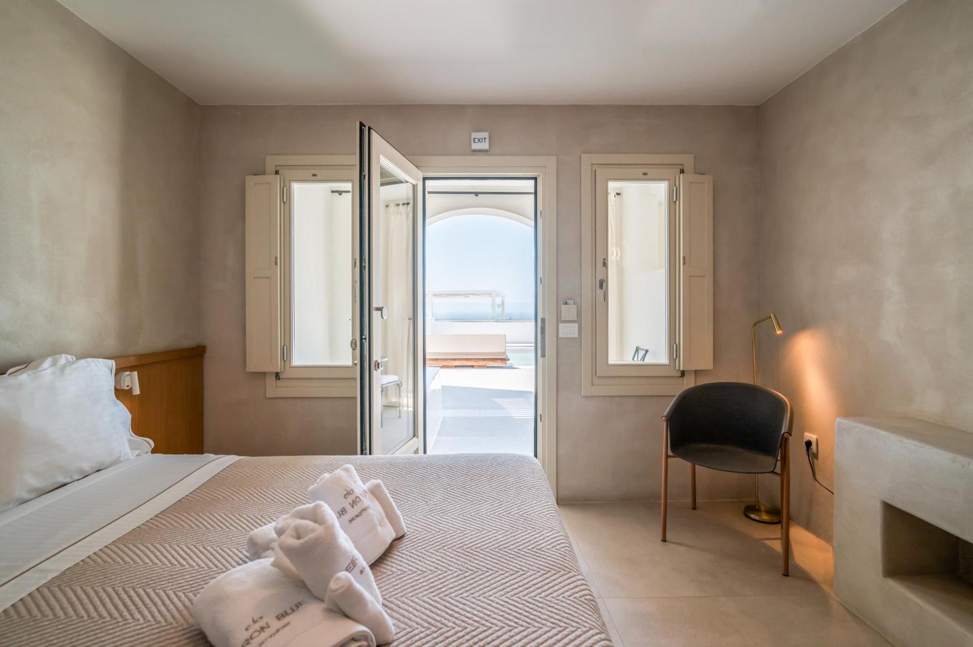 Apeiron Blue Santorini - Sustainable Adults Only 14 Plus Fíra Szoba fotó