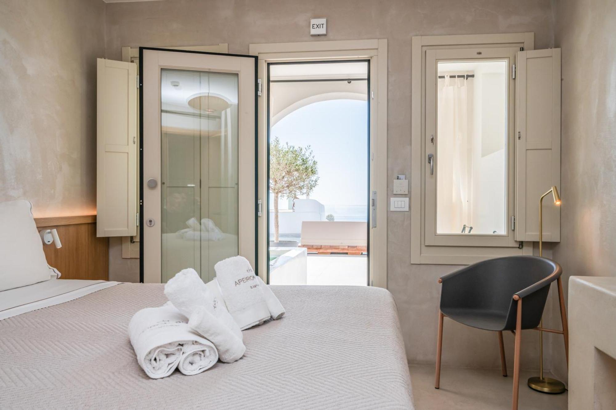 Apeiron Blue Santorini - Sustainable Adults Only 14 Plus Fíra Szoba fotó