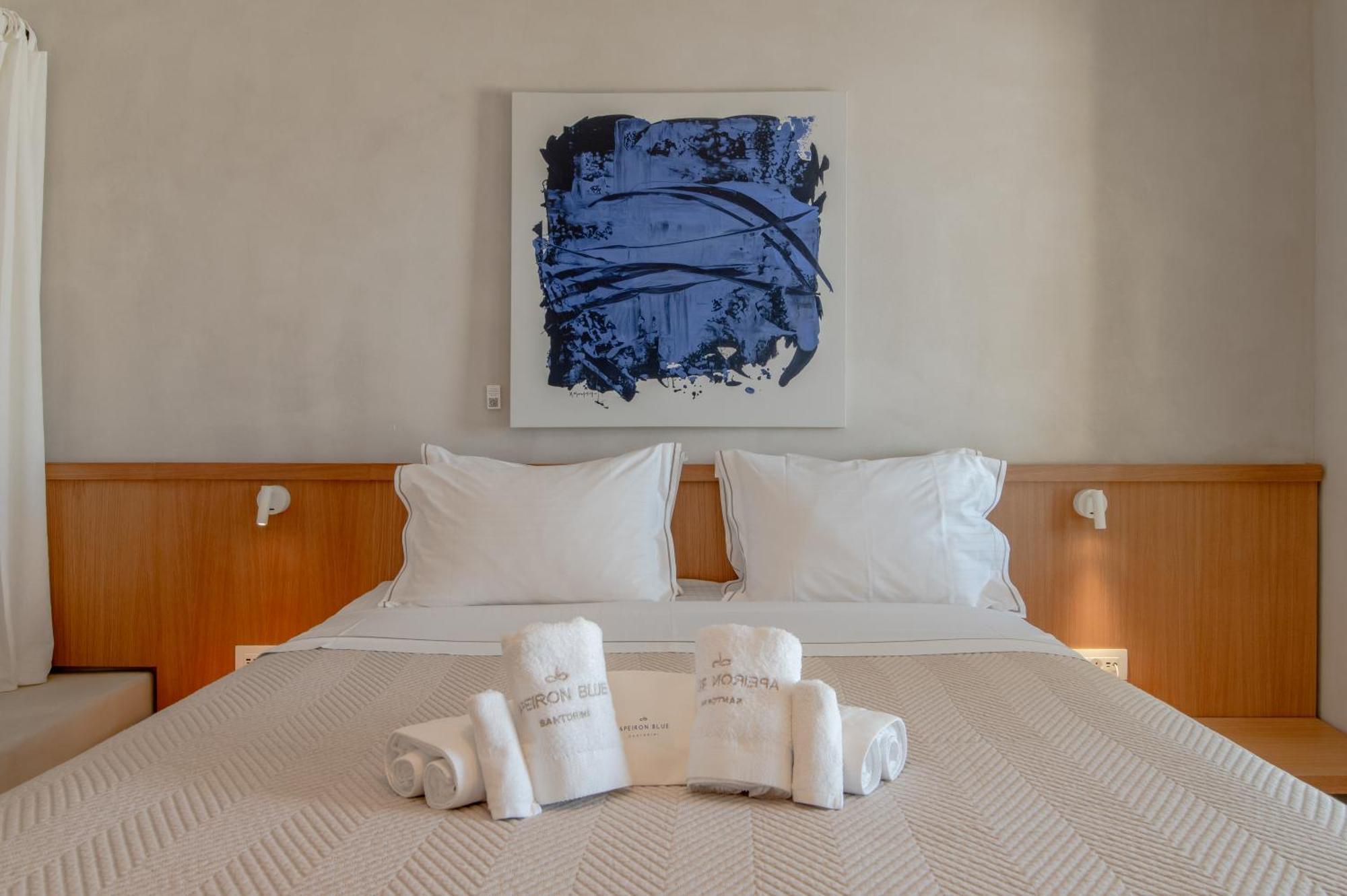 Apeiron Blue Santorini - Sustainable Adults Only 14 Plus Fíra Kültér fotó