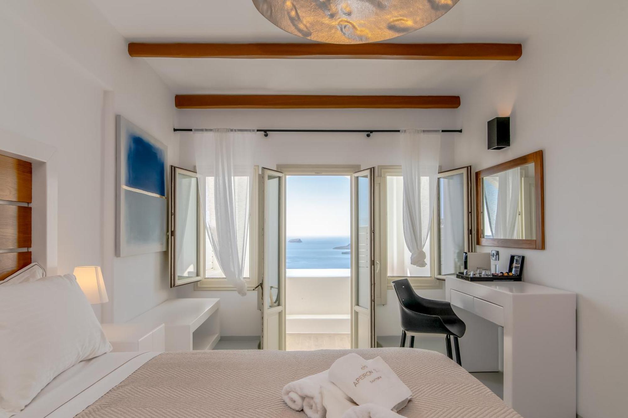 Apeiron Blue Santorini - Sustainable Adults Only 14 Plus Fíra Kültér fotó