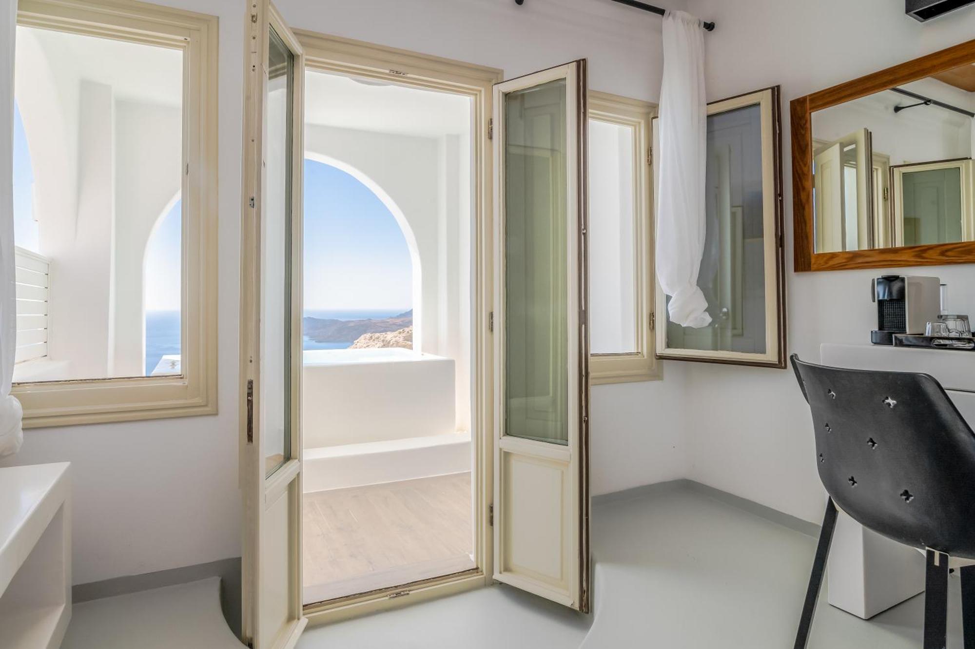 Apeiron Blue Santorini - Sustainable Adults Only 14 Plus Fíra Szoba fotó