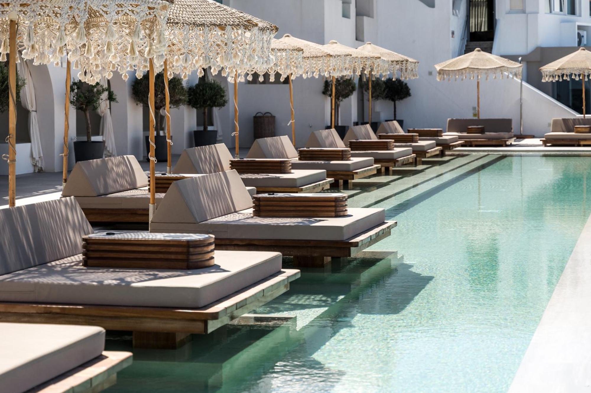 Apeiron Blue Santorini - Sustainable Adults Only 14 Plus Fíra Kültér fotó